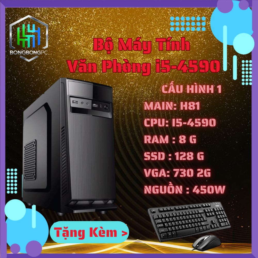 Bộ Máy Tính Văn Phòng i5-4590