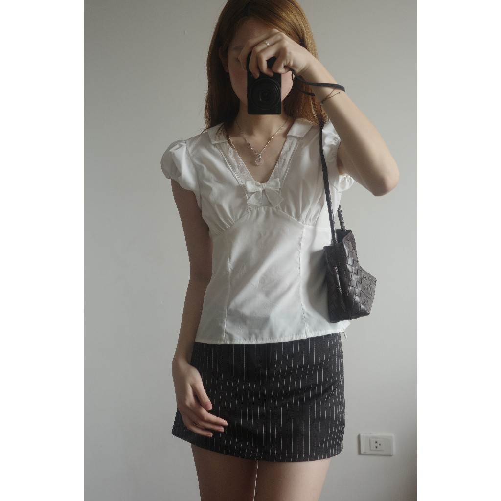 🌼 𝐉𝐨𝐞𝐥𝐥𝐚:✨ Rei White Shirt – made by Joella ✨