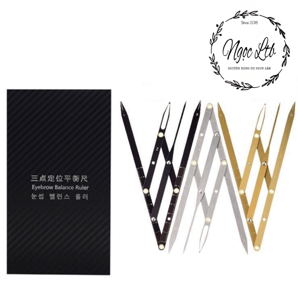 Thước đo tỷ lệ vàng, hộp gỗ (W)