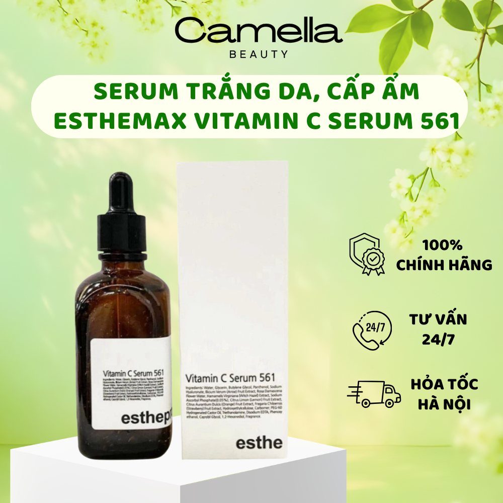Tinh Chất Sáng Da, Chống Lão Hóa Esthemax Vitamin C Serum 561 - Camella Beauty