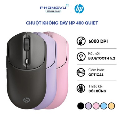 Chuột không dây HP 400 Quiet  - Bảo hành 12 tháng