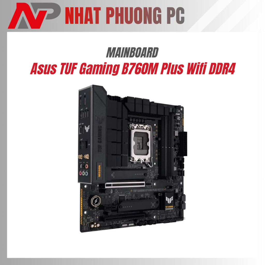 Mainboard Asus TUF Gaming B760M Plus Wifi DDR4