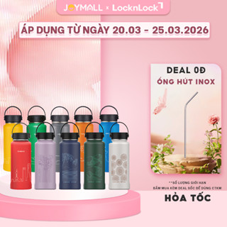 Bình giữ nhiệt LocknLock 897ml Riga Tumbler LHC4160 - Hàng chính hãng, khay lọc trà inox - JoyMall