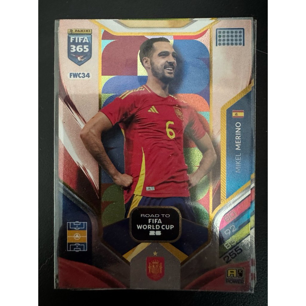 Mikel Merino Road To Worldcup PANINI FIFA365 2025/2026