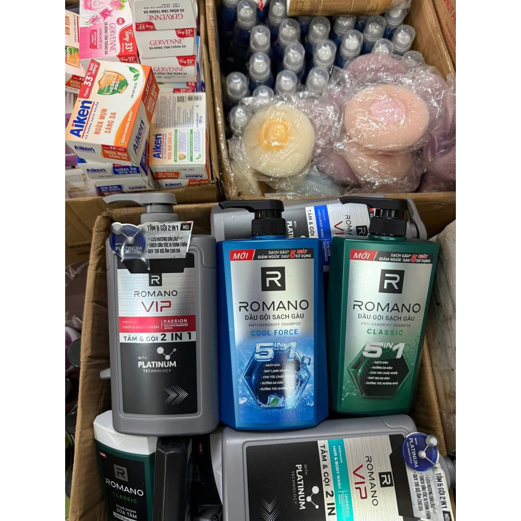 Dầu Gội ROMANO VIP