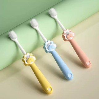 Combo 3 bàn chải lông tơ cho bé Mẹ bé Pinus Bàn chải lông tơ siêu mềm cho bé