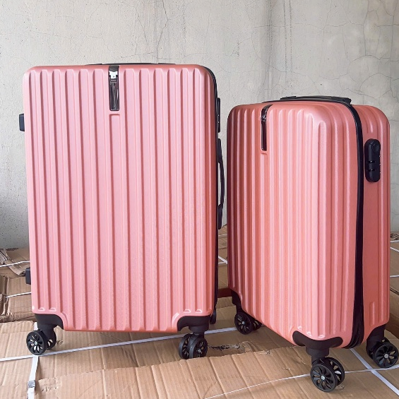 Vali Du Lịch 20IN 24IN Bo Góc, Vali Kéo Chống Va Đập, Khóa Chống Trộm, Cao Cấp, BH 24 Tháng