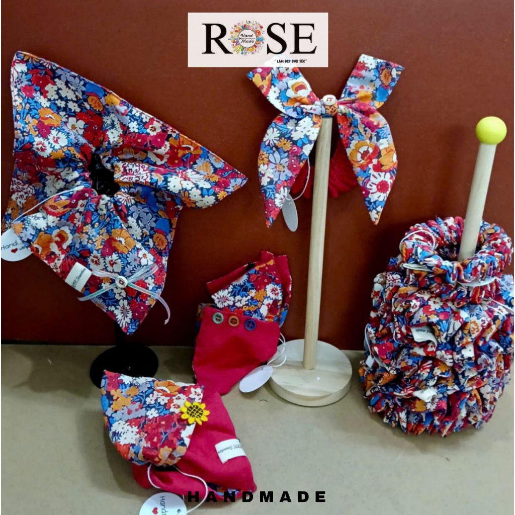 [ May thủ công ] Bộ sưu tập mùa Xuân linen Rose handmade store
