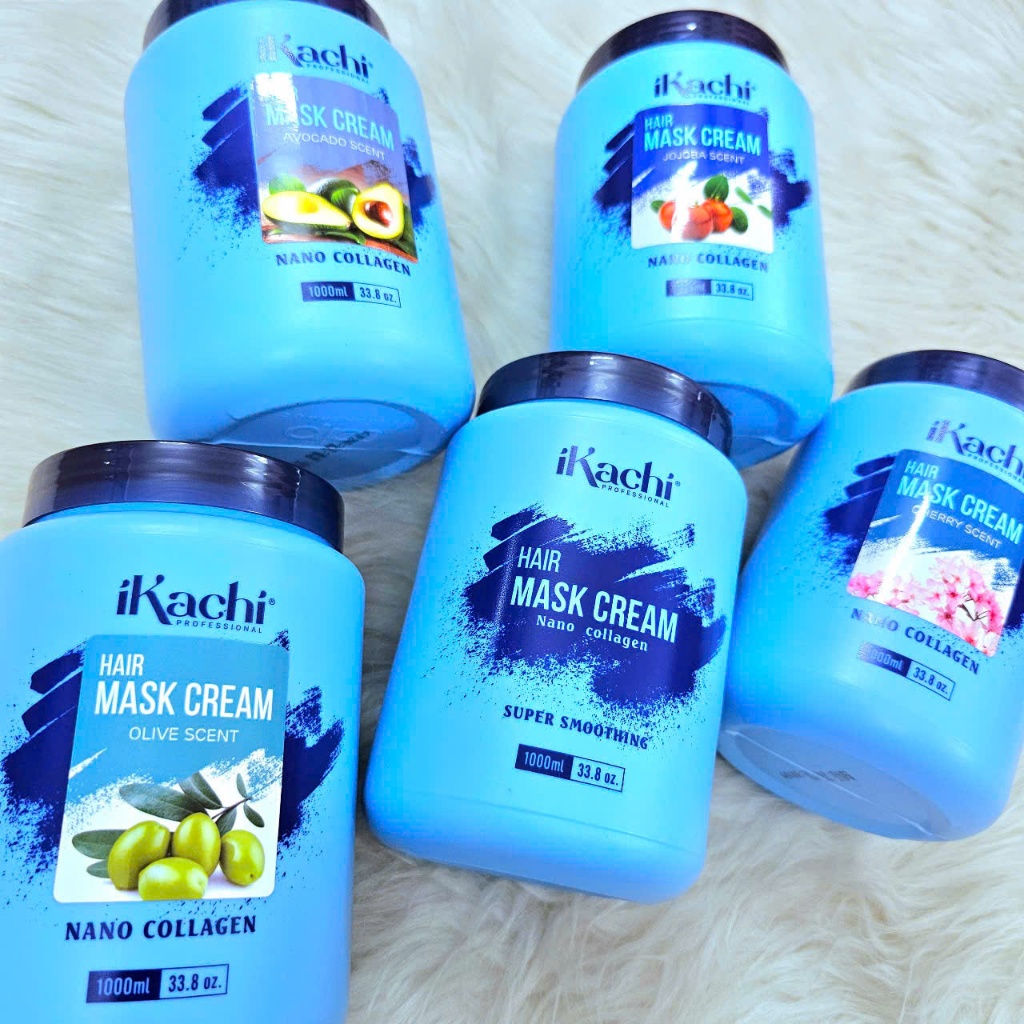 Hấp Dầu - Ủ - Xả Tóc IKACHI MOLLYHAIR Nano Collagen 1000ml