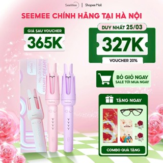 [GIÁ 342K TẠI LIVE SHOP] Máy uốn tóc xoăn tự động SeeMee lớp phủ gốm sứ bảo vệ tóc tạo kiểu đường kính 32mm, LIS