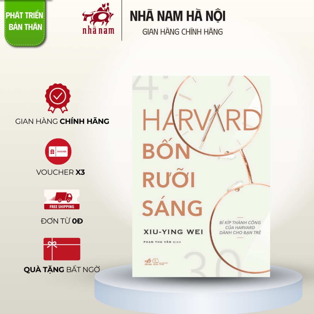 Sách - Harvard bốn rưỡi sáng (Xiu-Ying Wei) - Nhã Nam Hà Nội