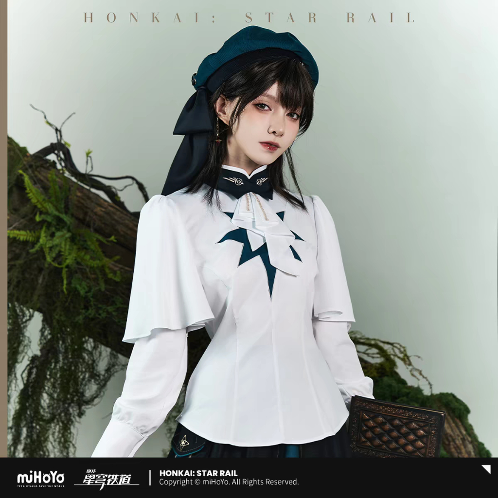 [Order][Đọc mô tả] Áo sơ mi chủ đề nhân vật Anaxa Honkai Star Rail