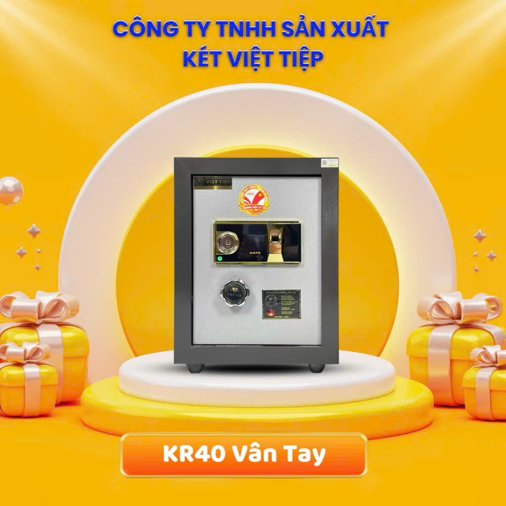 Két Sắt Việt Tiệp KR50 Khóa Vân Tay (±40kg) Sự Lựa Chọn Hữu Ích Cho Mọi Gia Đình