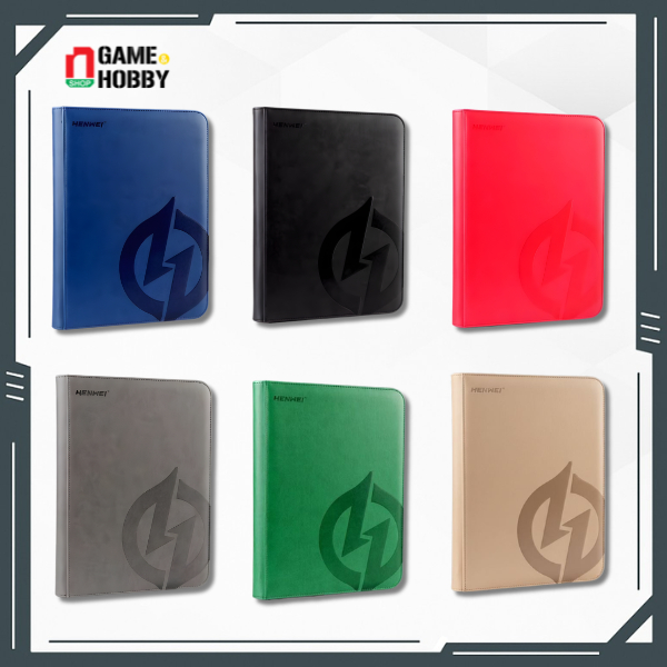 ALBUM BINDER ĐỰNG BÀI TCG POKEMON ONE PIECE 9 NGĂN CHÍNH HÃNG HENWEI