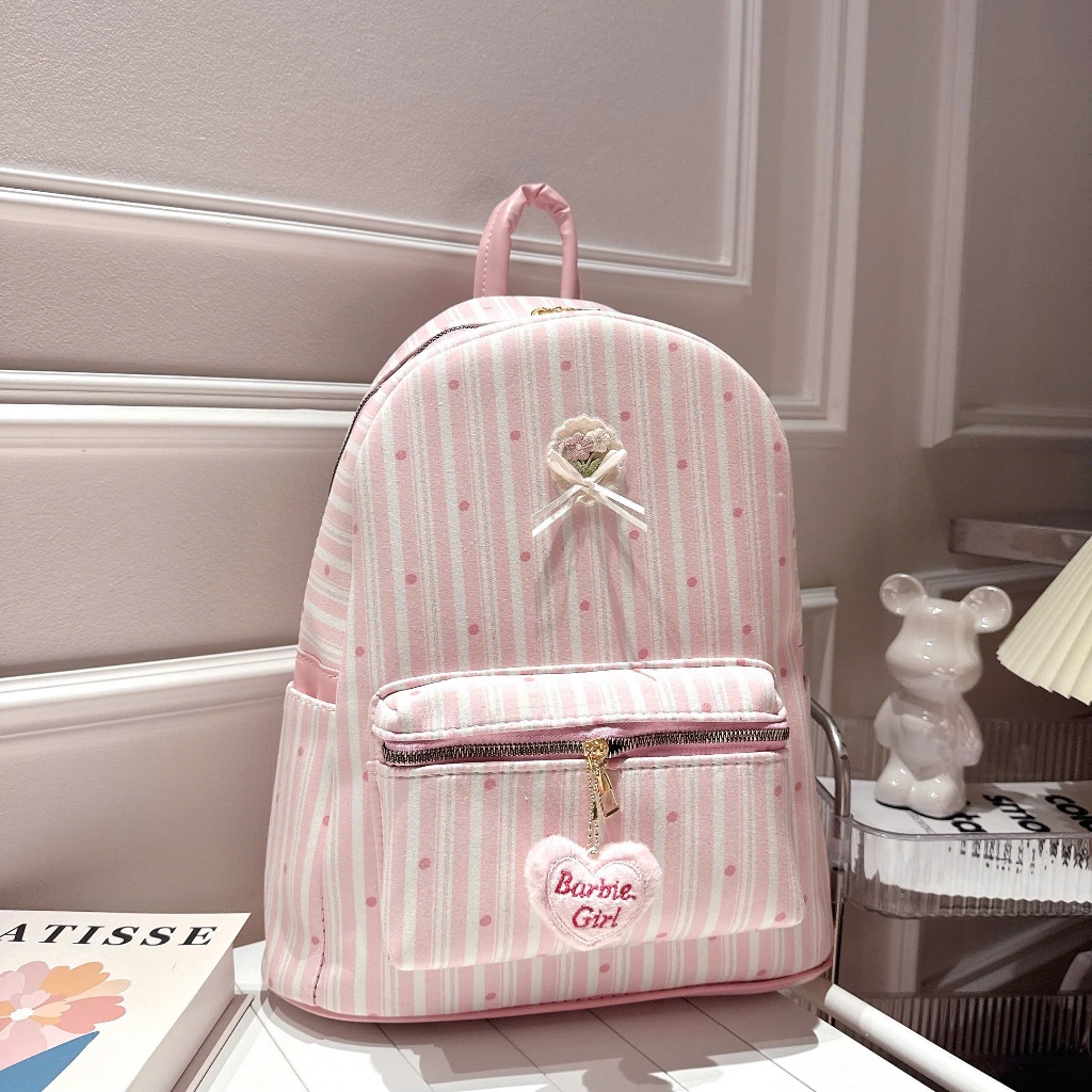Balo Nữ Da PU Cao Cấp, Balo đi học Chống Thấm – Form Đứng – Họa Tiết Cute - BL040