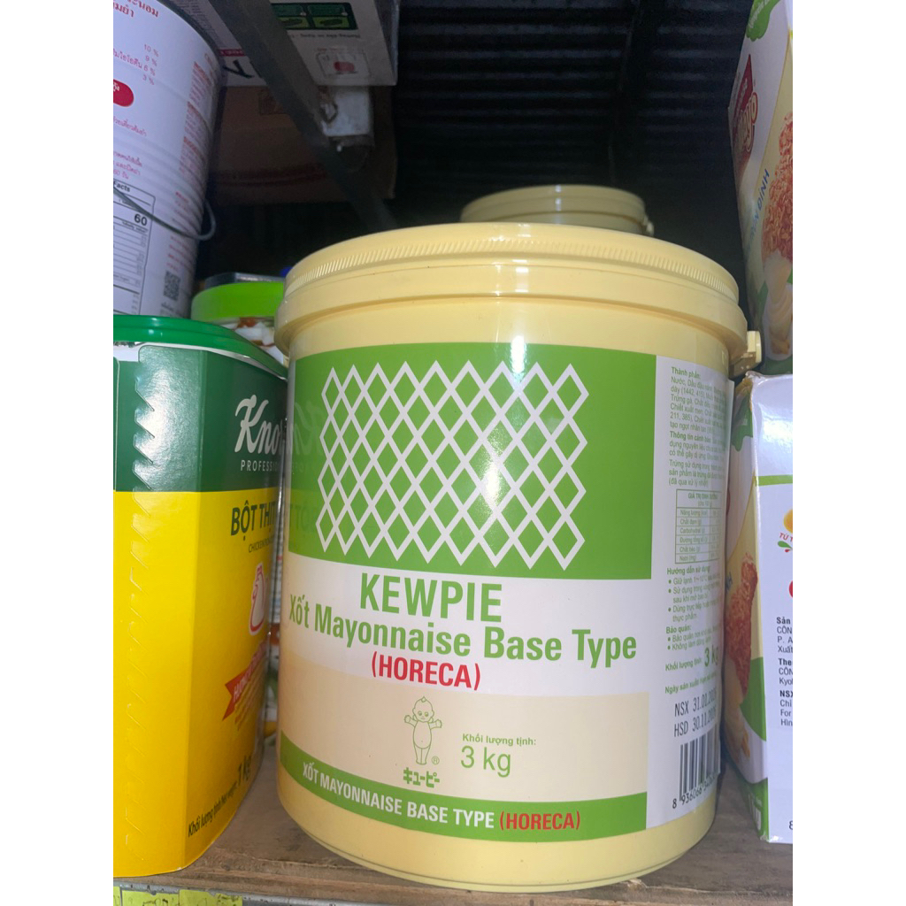 Sốt mayonnaise Kewpie 3kg