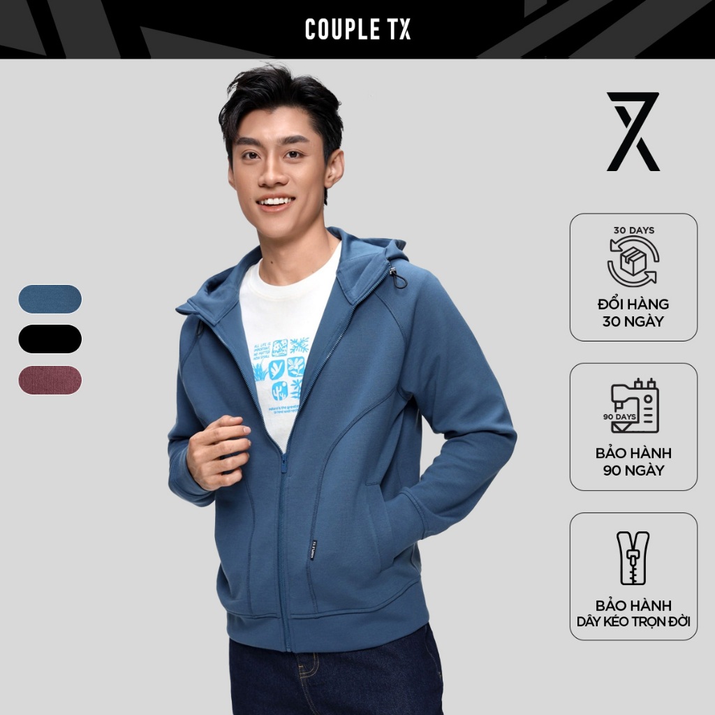 Áo Khoác Chống Nắng Nam Couple TX Thun 2 Da Ver 2.0 Raglan Form Relax MOK 1066