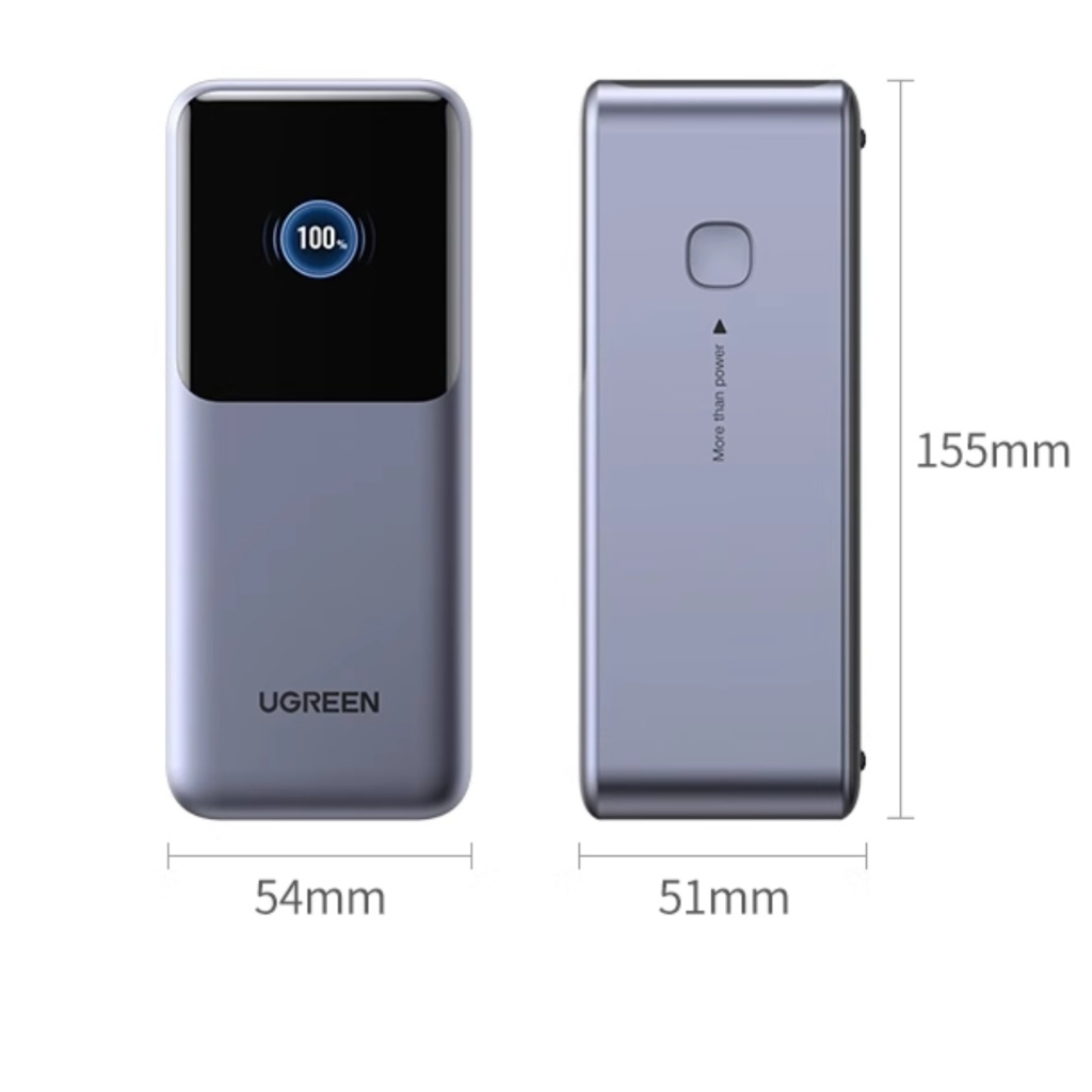 Sạc UGREEN Nexode PB722 25000mAh 200W 3 Cổng - Bảo Hành 12 Tháng | BigBuy360 - bigbuy360.vn