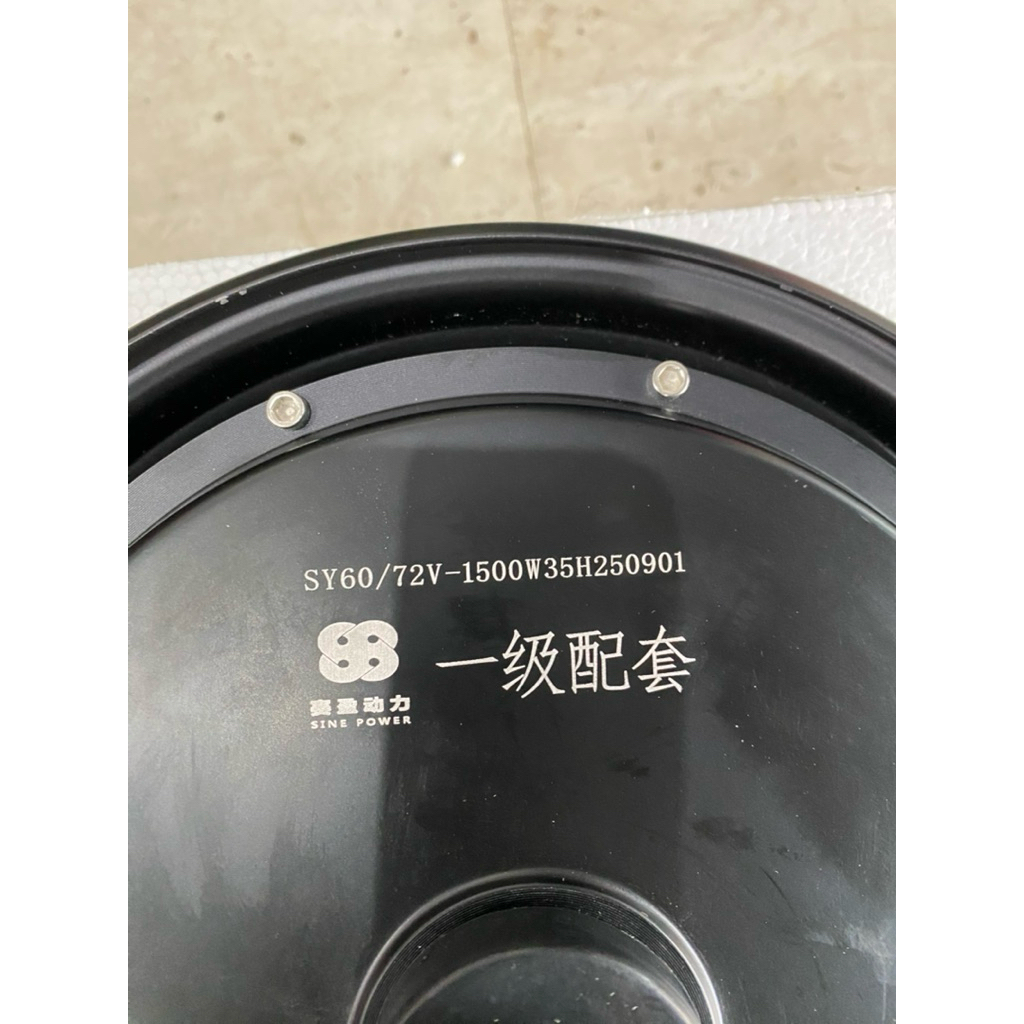 động cơ 1500w trơn phanh cơ vành 10