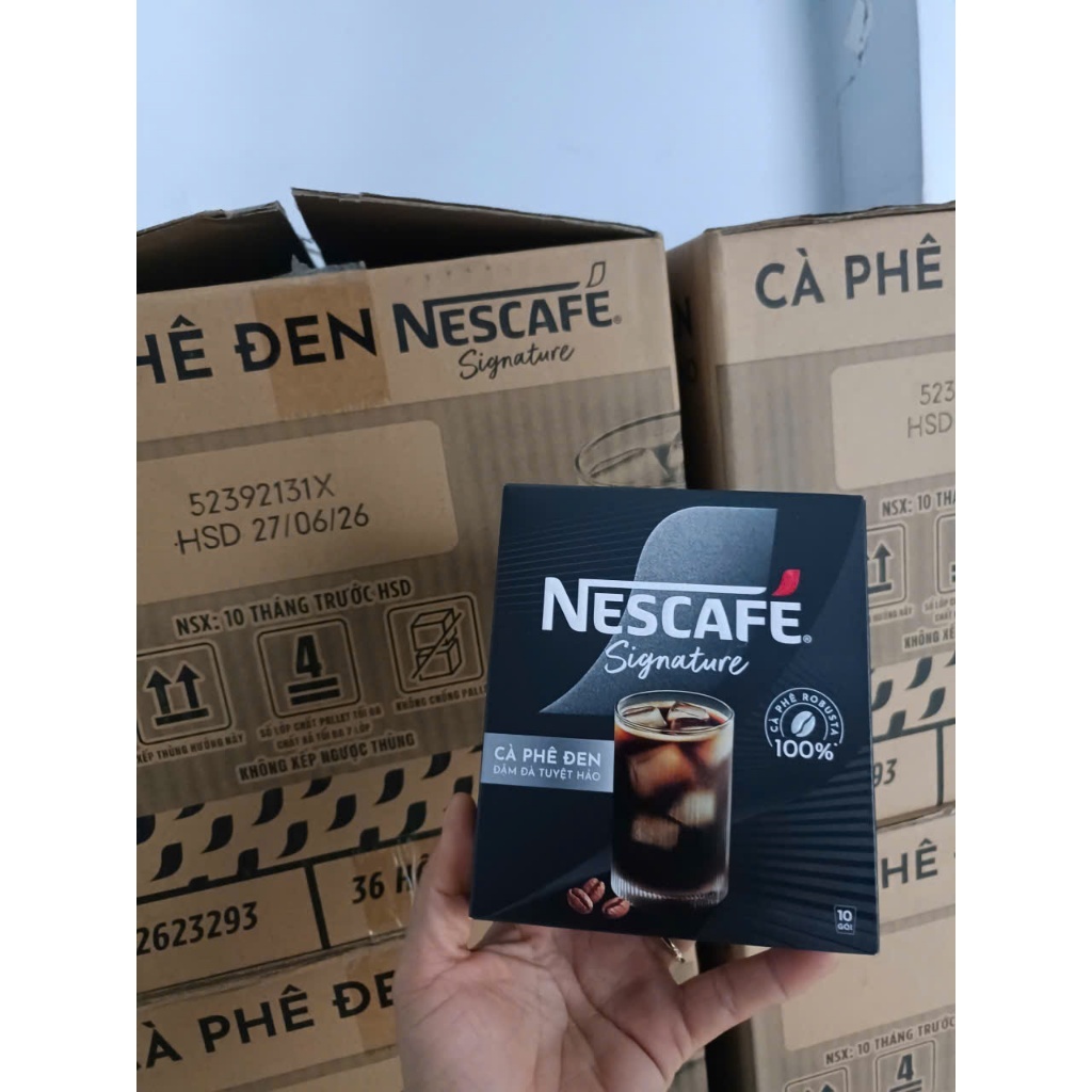 Cà phê đen Nes Caphe Signature 105g