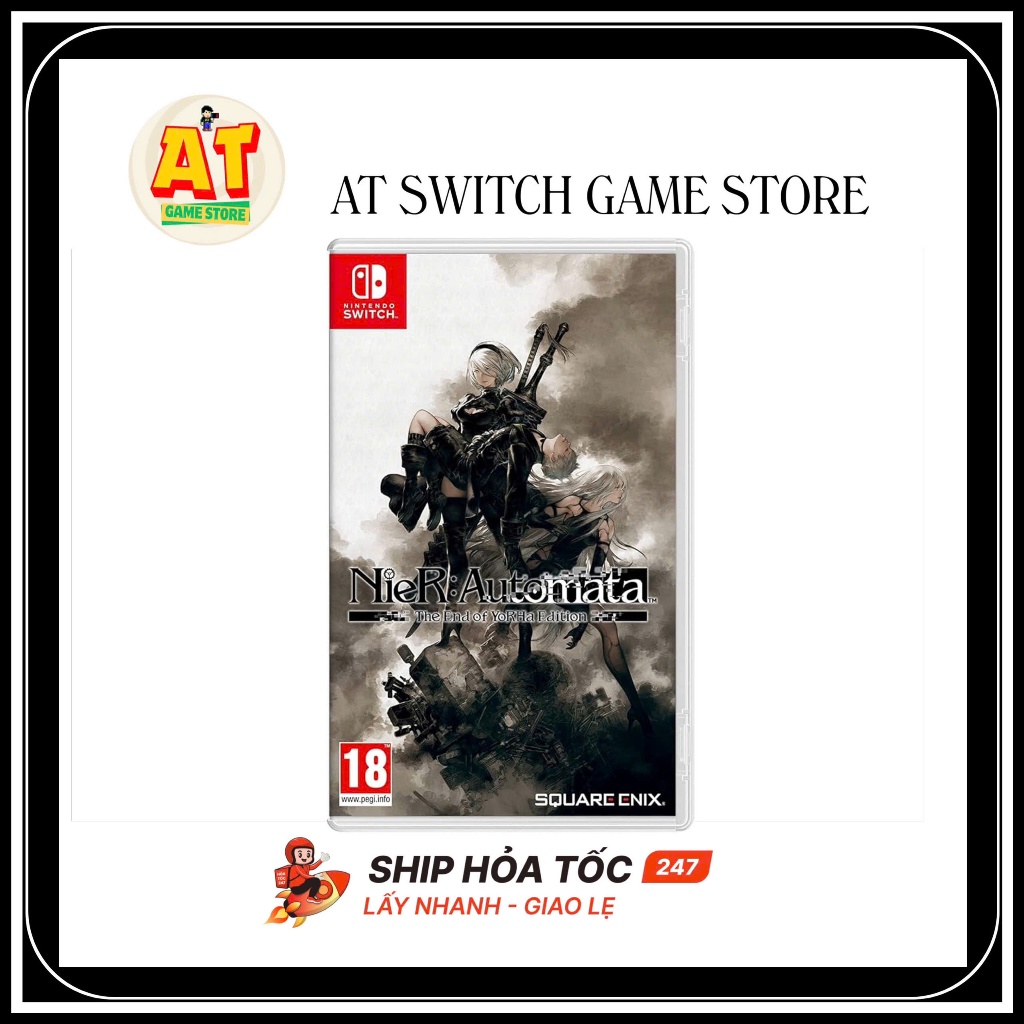 Đĩa Chơi Game NIER AUTOMATA - Switch