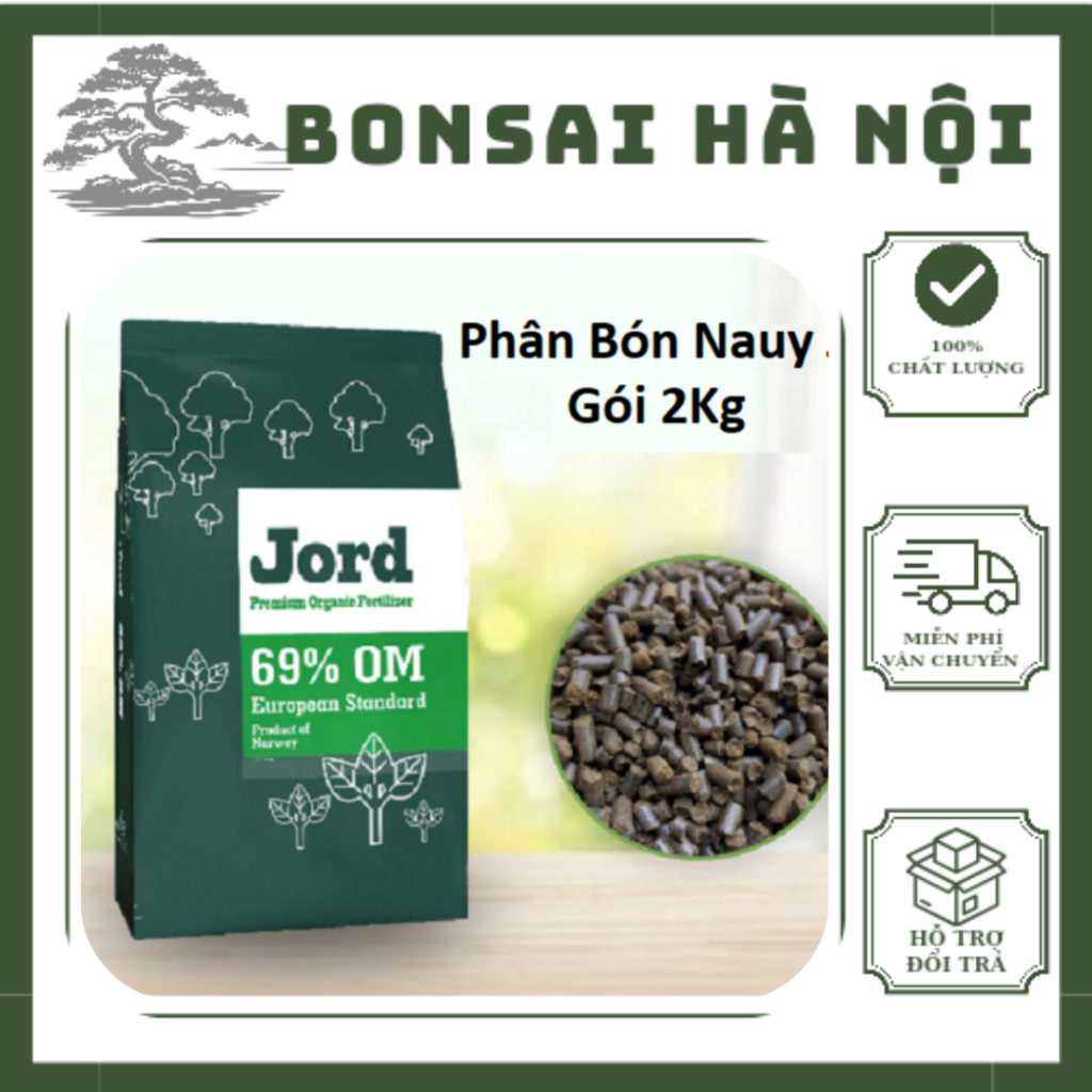 [TÚI 2KG] Phân hữu cơ tan chậm Jord (Na Uy)