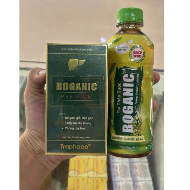 Boganic Premium Traphaco – Viên uống hỗ trợ chức năng gan, tăng cường sức khỏe, hộp 30 viên