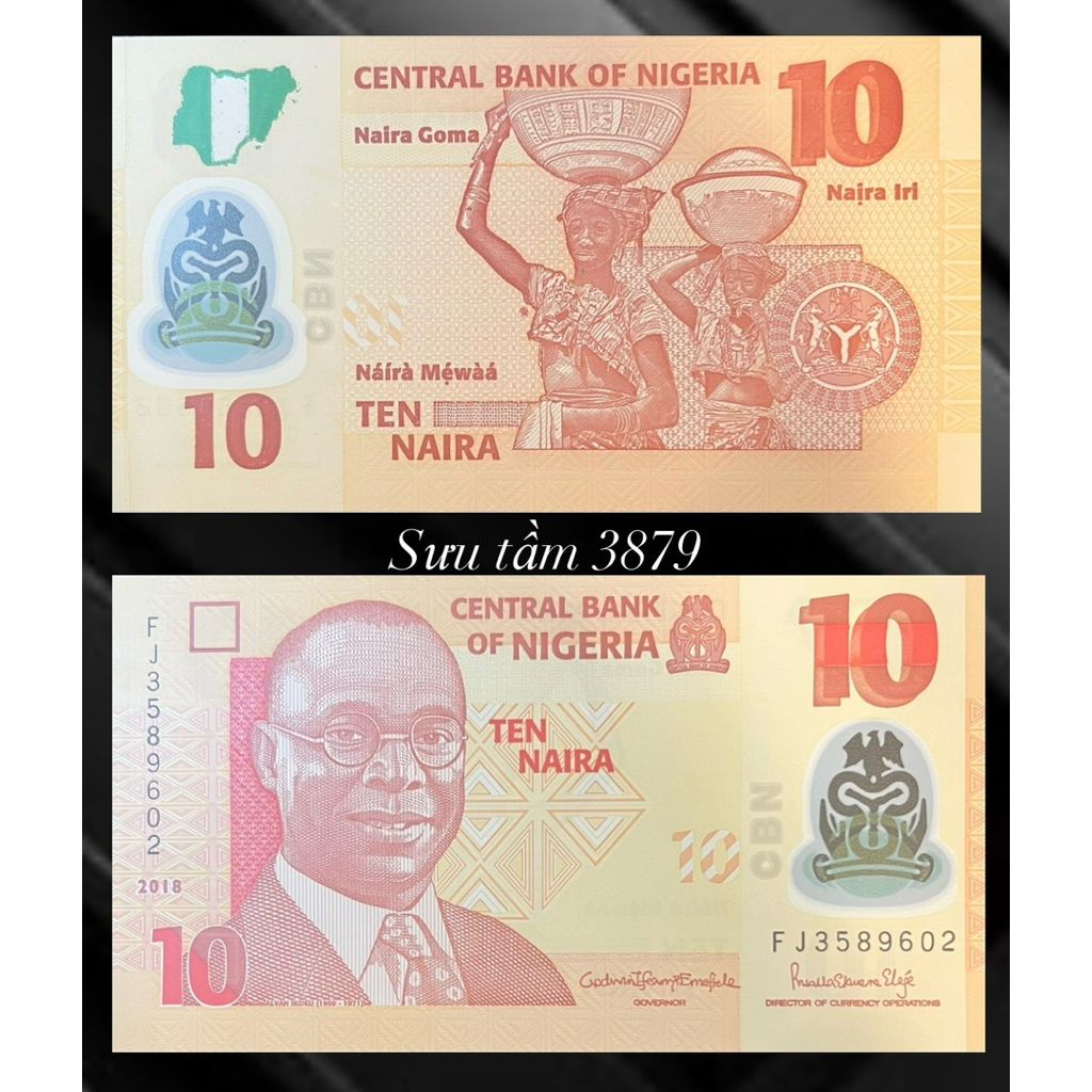 sưu tầm châu phi : 10 Nigeria 2018 sưu tầm làm quà tặng mới 100%