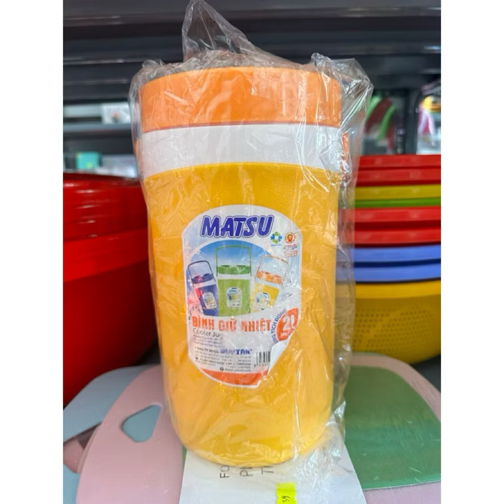 Bình đá giữ nhiệt, ca giữ nhiệt - DUY TÂN 2 lít, 3 lít