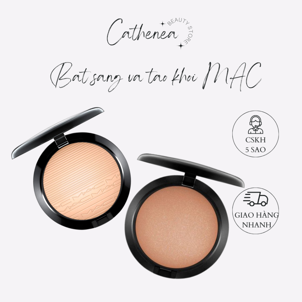 Phấn bắt sáng MAC Extra Dimension Skinfinish màu Double-Gleam, Highlight Mac Mini Size Chính Hãng - 