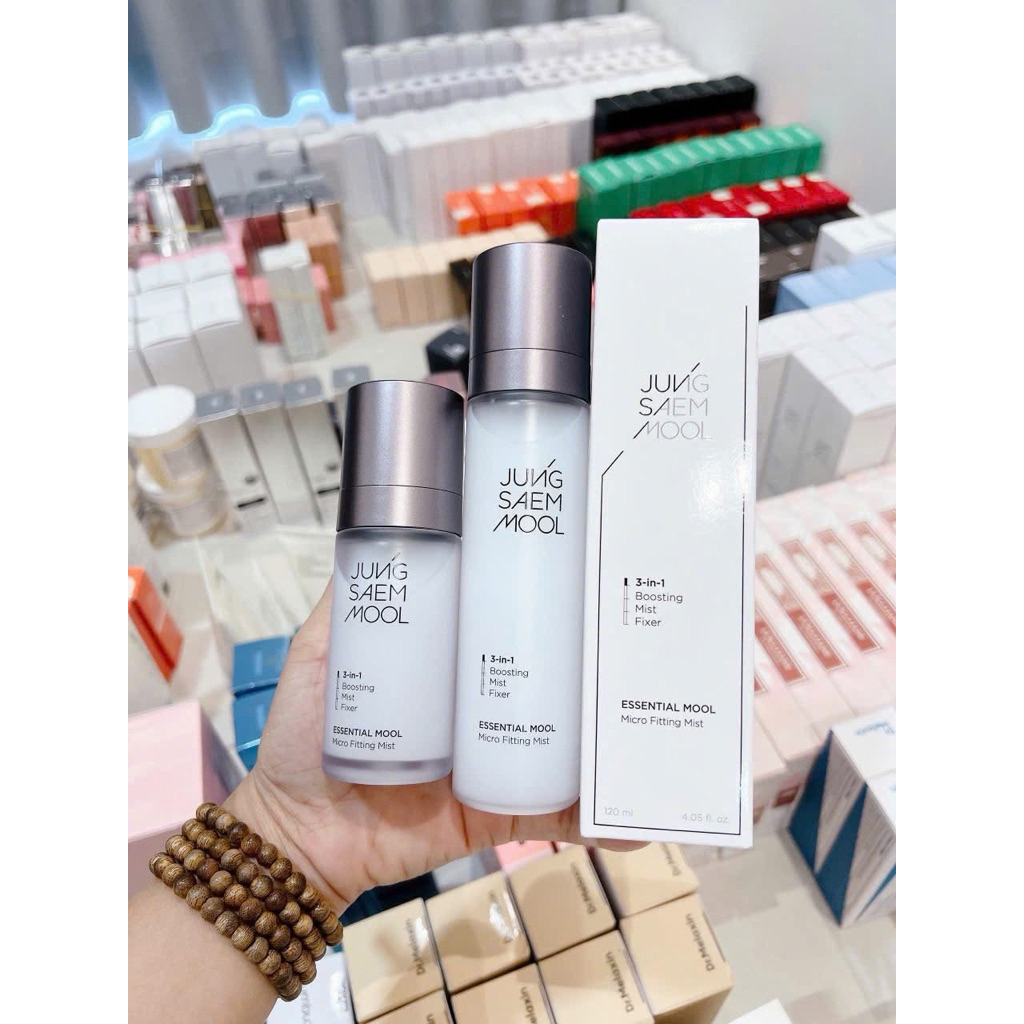 [CHÍNH HÃNG 100%] XỊT KHOÁNG KHOÁ NỀN MAKEUP ESSENTIAL JUNG SAEM MOOL