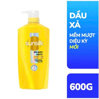 Dầu xả Sunsilk Mềm Mượt Diệu Kỳ và Óng Mượt Rạng Ngời 600G