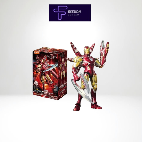 Mô Hình lắp ráp nhân vật Iron Man MK85 Marvel Infinity SAGA - chính hãng Blokees
