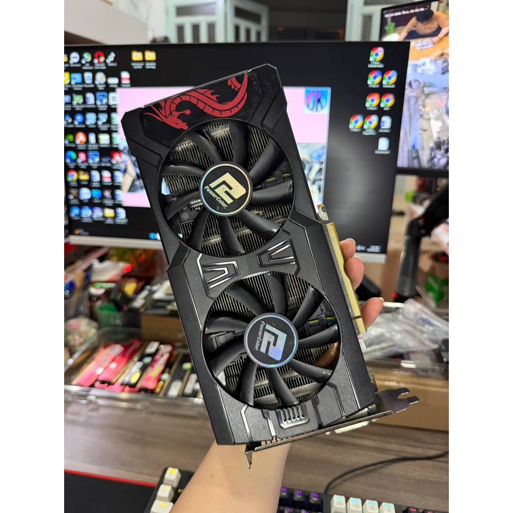 VGA RX 470 8G 1 cổng DVI