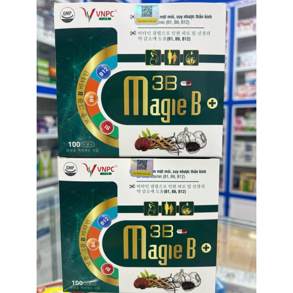 Magie 3B VNPC hỗ trợ giảm mệt mỏi, suy nhược
