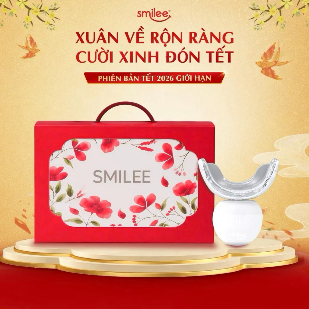 pass kit trắng răng Smilee trắng mới nguyên seal canh sale