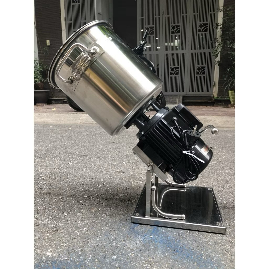 Máy xay rau má, rau củ, xay nước sốt, nước chấm,1100W có van xả, nồi cao 25cm, máy xay đa năng