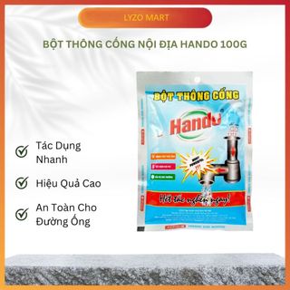 Bột thông cống nội địa hando 100g