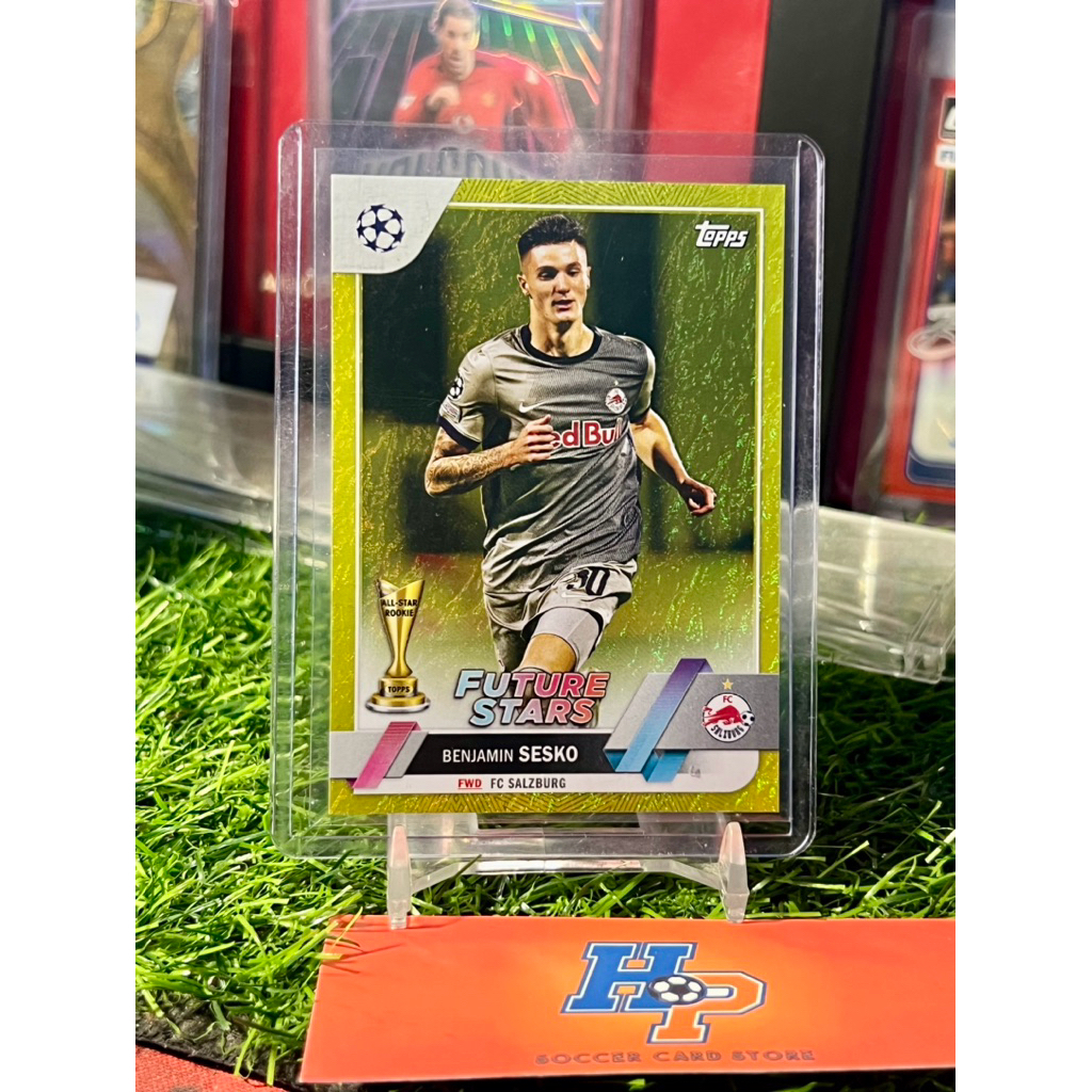 Thẻ bóng đá Benjamin Sesko /50 Topps UCC 2022/23
