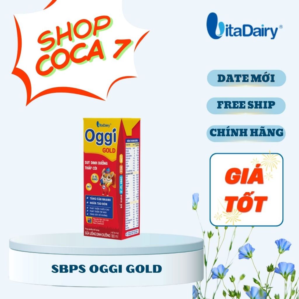 SUDD Oggi Gold 110ml/180ml - VitaDairy - Hàng chính hãng