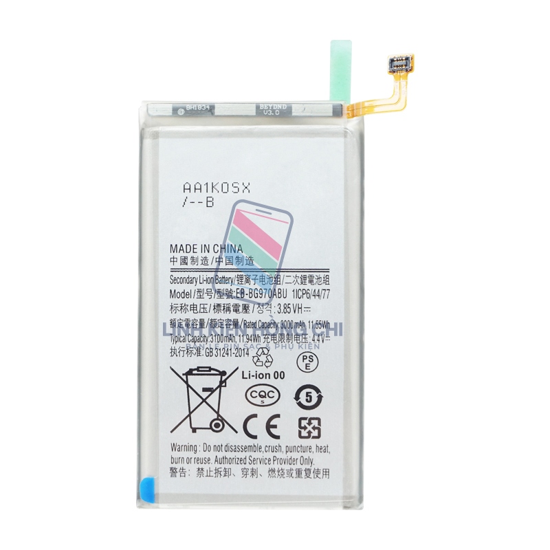 Pin thay thế cho Galaxy S10e G970 SM-G970F G970U G970N 3100mAh Zin