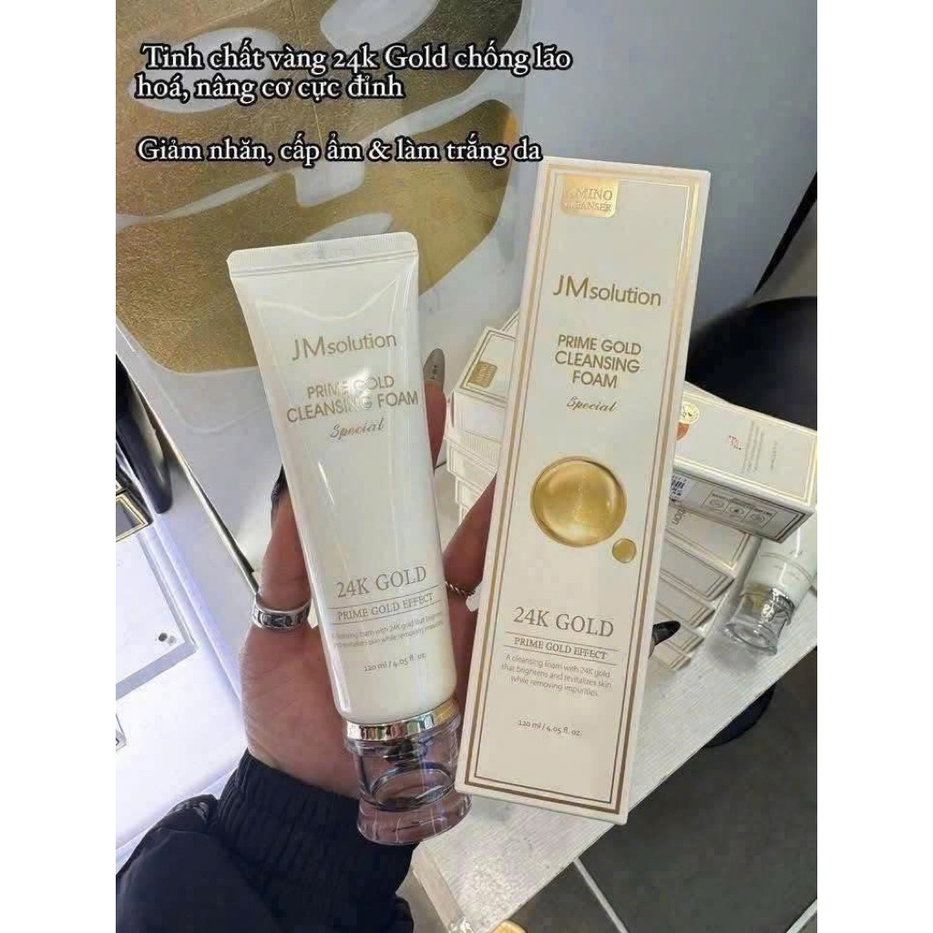 Sữa rửa mặt JM SOLUTION GOLD