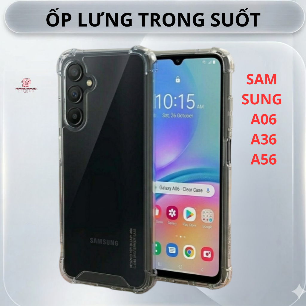 Ốp lưng CHỐNG SỐC  SAM SUNG A06 A07 A16 A17 A35 A36 A55 A56 T dành cho ĐIỆN THOẠI
