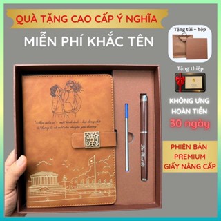 Quà Tặng Ý Nghĩa Sổ Bút Khắc Tên MIỄN PHÍ Thầy Cô giáo TẶNG Thiệp ghi lời chúc