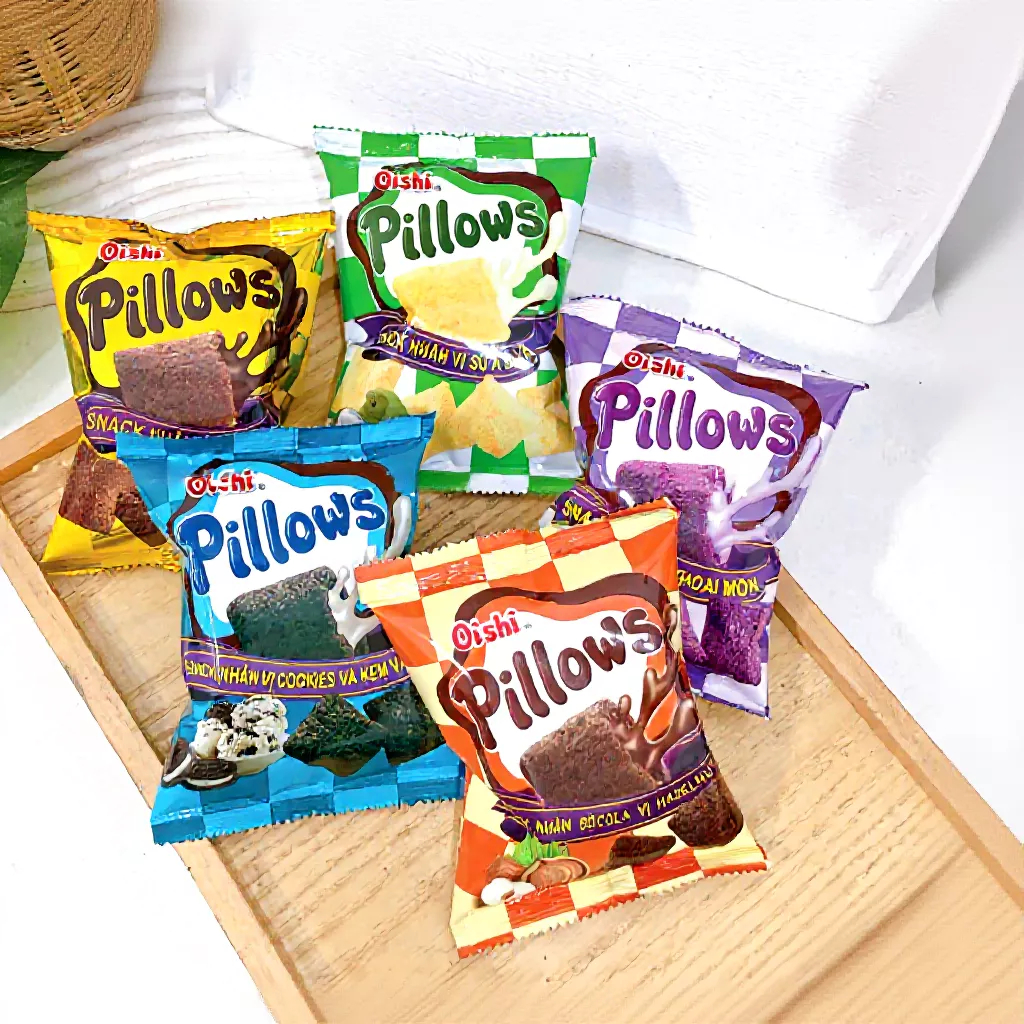 Bánh Snack Oishi Pillow 14g đủ vị - Cửa Hàng Tạp Hóa Số 26