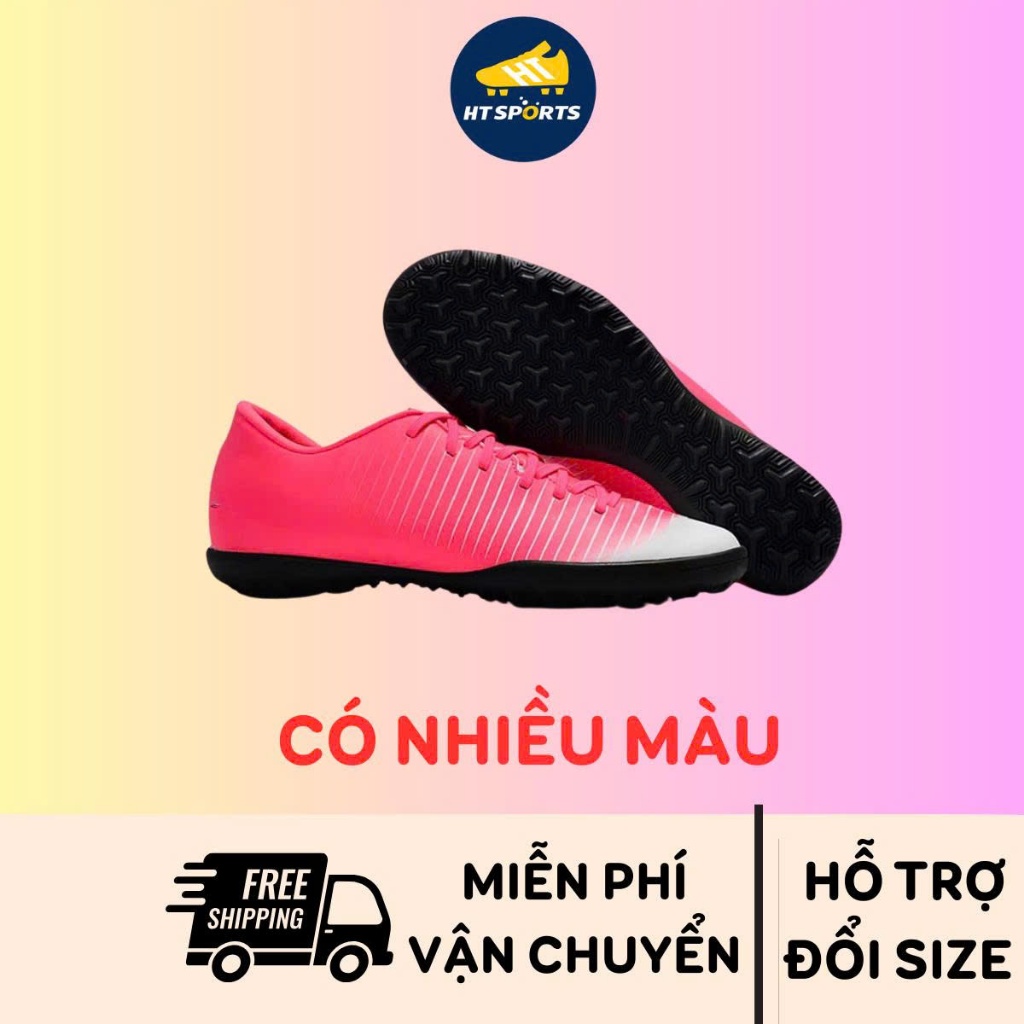 Giày Bóng Đá Mer Vic6 HT SPORT Tặng Tất, Túi, Băng Cuốn, Hộp được Bảo hành keo đế trọn đời.