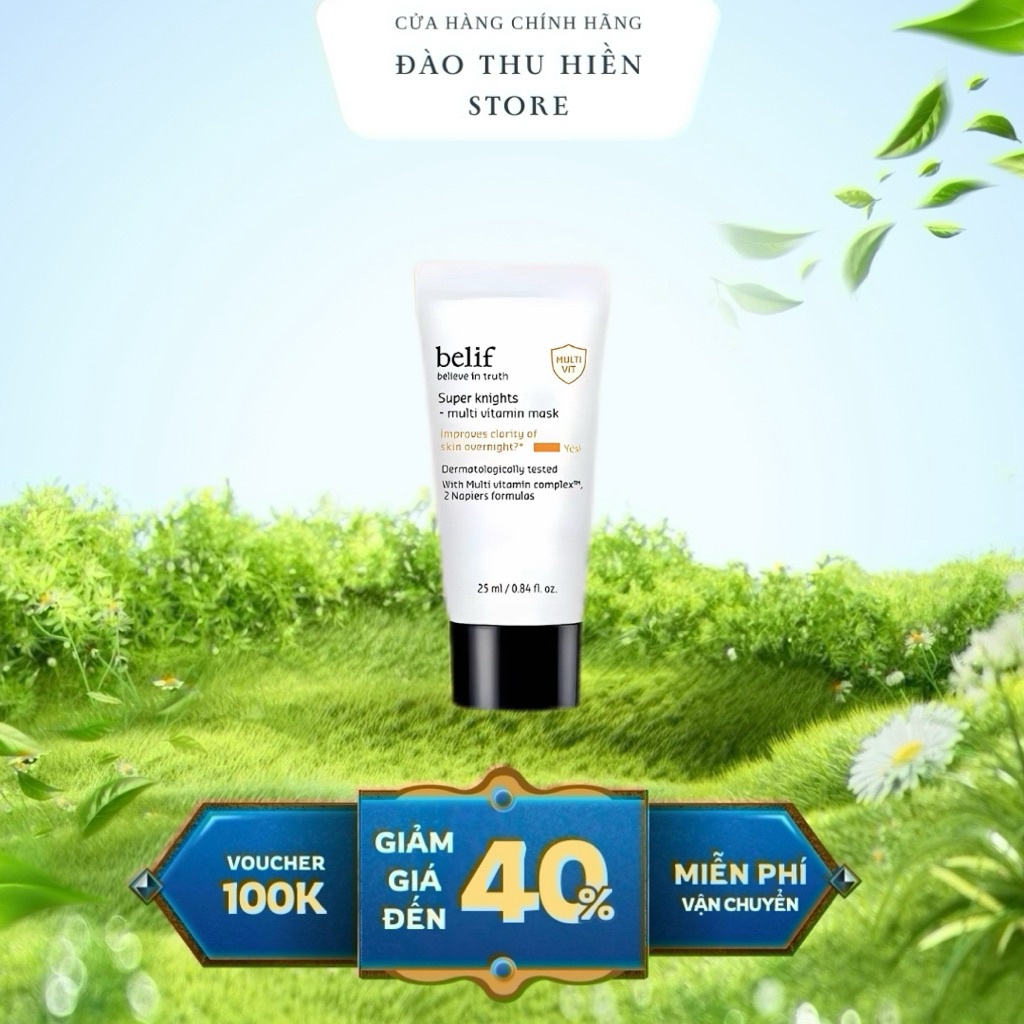 Mặt Nạ Ngủ Belif Super Knights Multi Vitamin Minisize 25ml