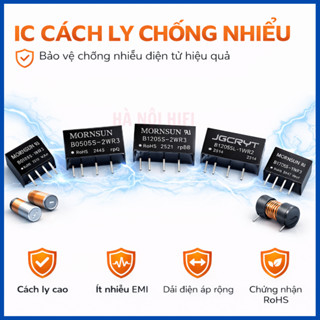 IC cách ly nguồn cho mạch bluetooth  B1212S-1W B1212S-1WR2 B1205 B0505 cho Loa từ Hà Nội Hifi