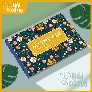 SỔ THU CHI - IN 2 MẶT - MẪU MỚI A4(ngang)