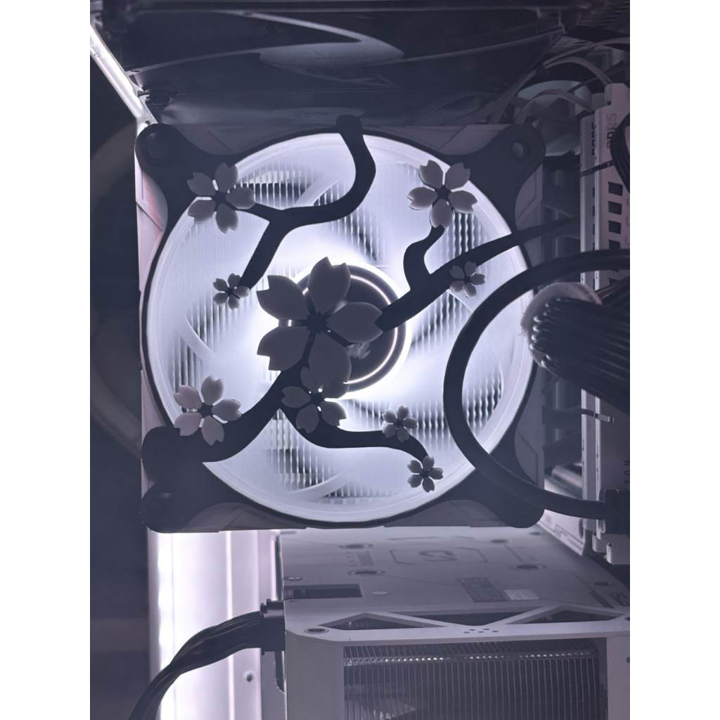 Tấm che trang trí quạt tản nhiệt PC 12cm - Chắn fan 12cm nhiều mẫu,trang trí PC, fan cover - Phụ kiệ